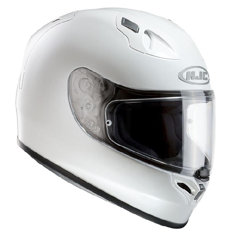 Bela motoristična čelada FG17