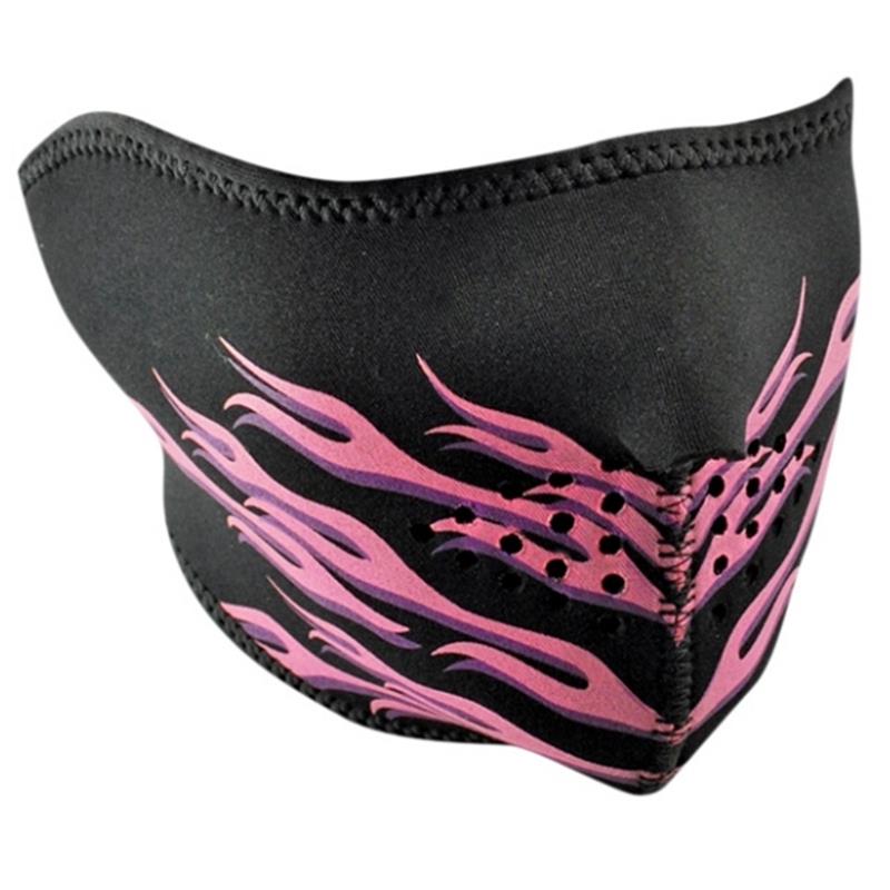 Obrazna maska Zan Headgear Pink flames