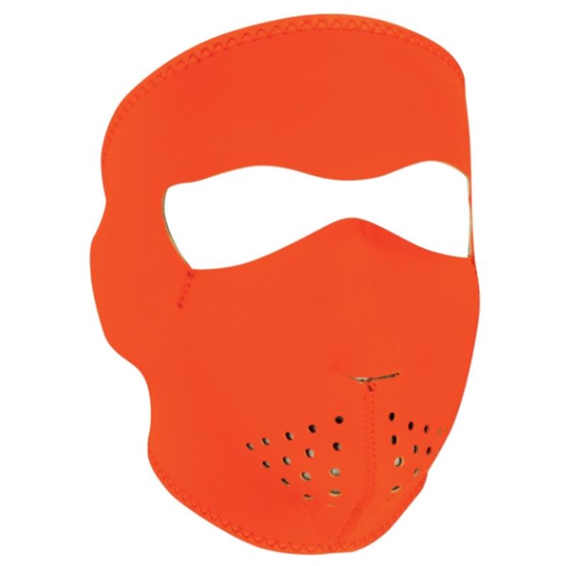 Obrazna maska Zan Headgear HiViz oranžna