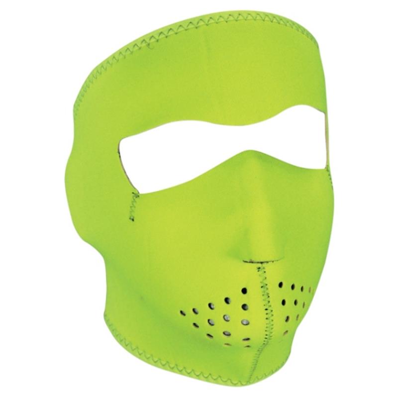 Obrazna maska Zan Headgear HiViz limeta
