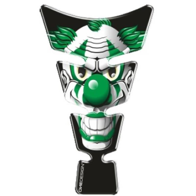 Tank nalepka Print Spirit Clown Green