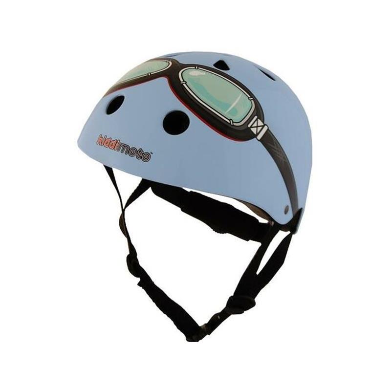 Otroška čelada Kiddimoto Blue Goggle    