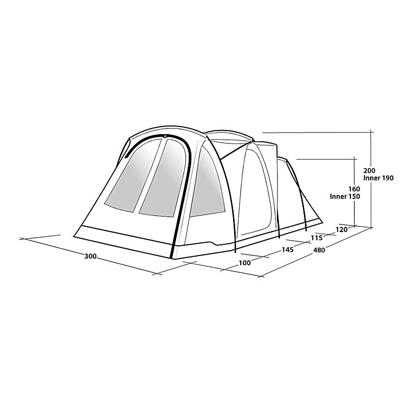 Šotor Outwell Springwood 5SG