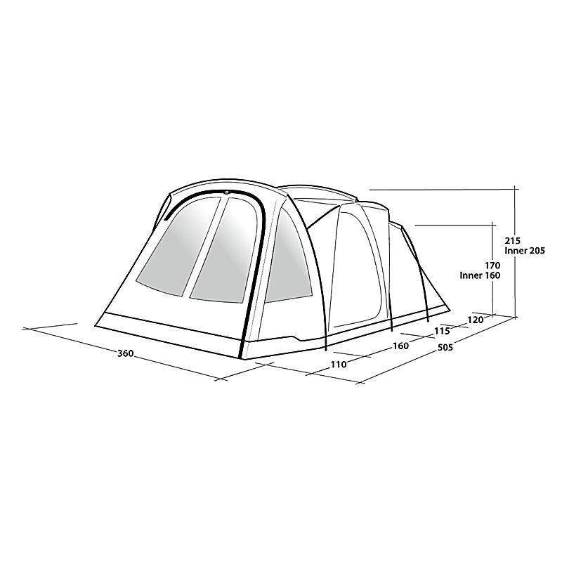 Šotor Outwell Springwood 6SG