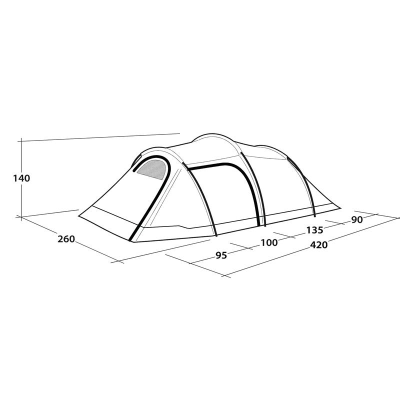 Šotor Outwell Earth 4 Plus