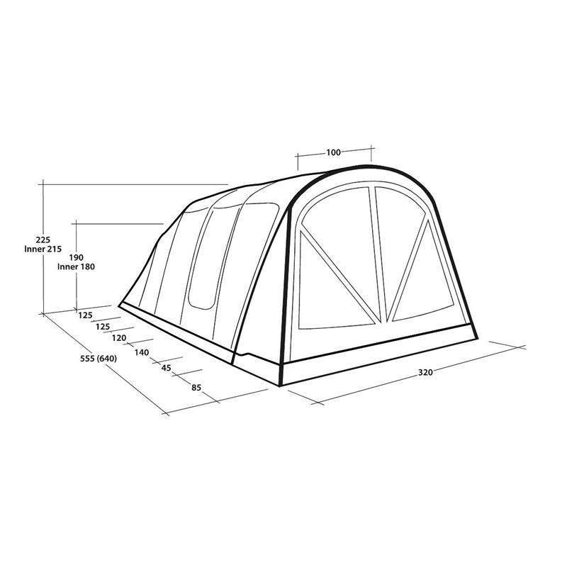 Šotor Outwell Florida 5 Air