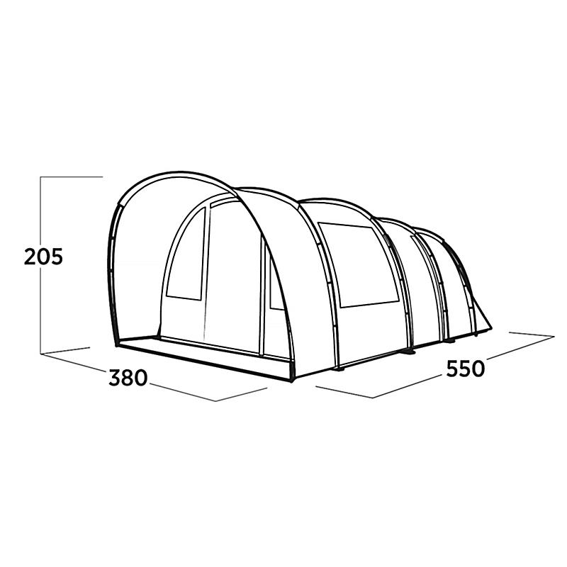 Šotor Easy Camp Skarvan 6