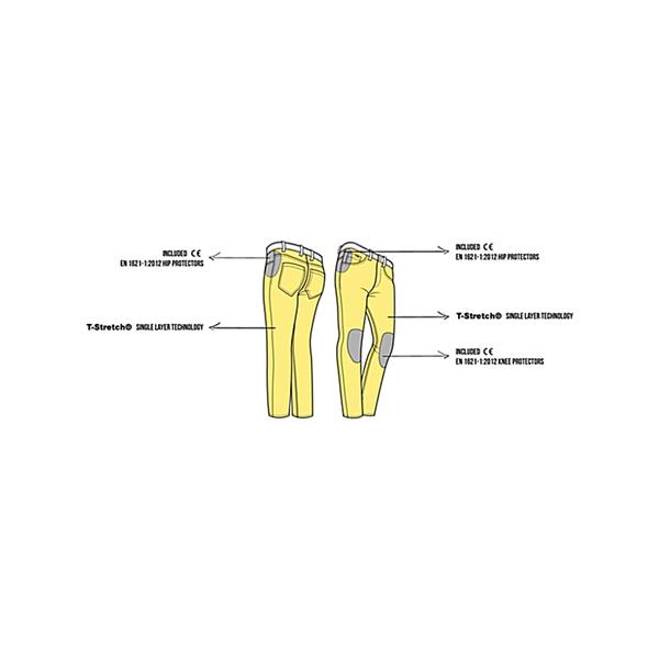 Motoristične kavbojke PMJ Jackson