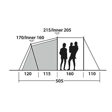 Šotor Outwell Springwood 6SG