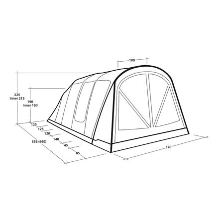 Šotor Outwell Florida 5 Air