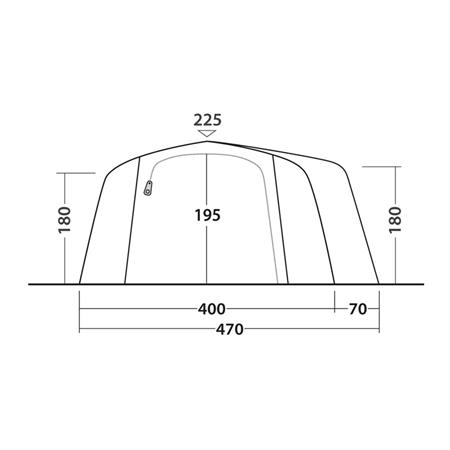 Šotor Outwell Montana 6 Air