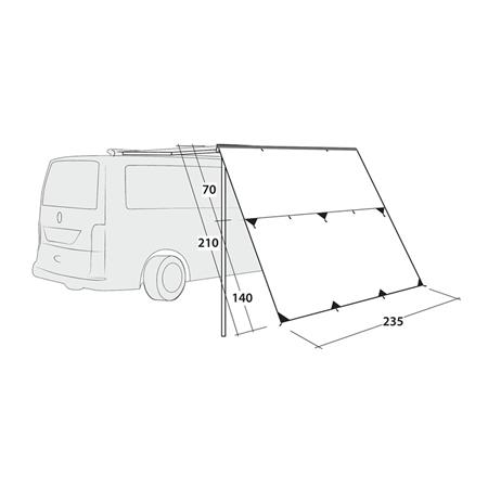 Ponjava Outwell Hillcrest Tarp