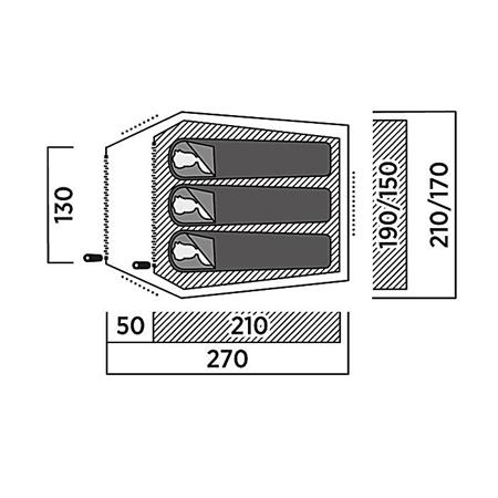 Šotor Easy Camp Energy 300