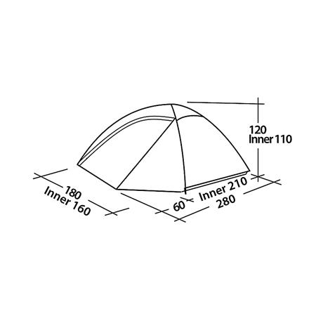 Šotor Easy Camp Meteor 300