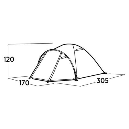Šotor Easy Camp Setesdal 3