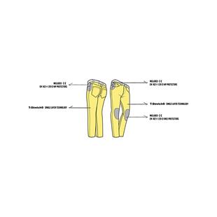 Motoristične kavbojke PMJ Jackson