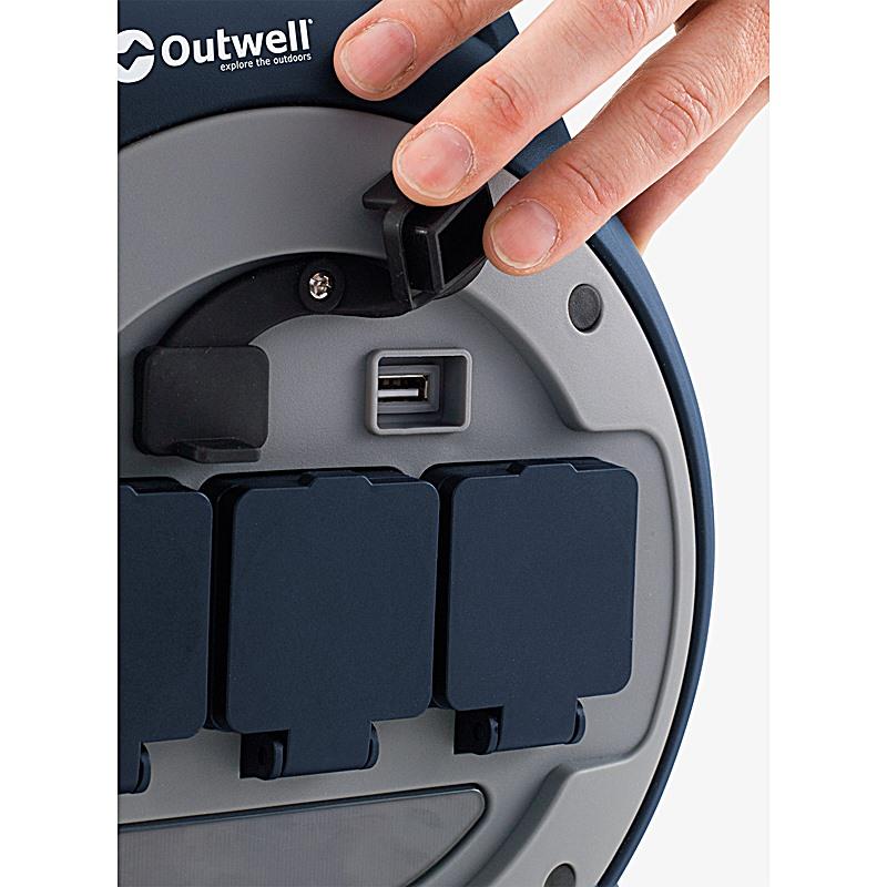 Kabelski boben Outwell Mensa 3way + USB