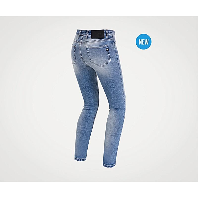 Ženske jeans moto hlače PMJ Ginerva