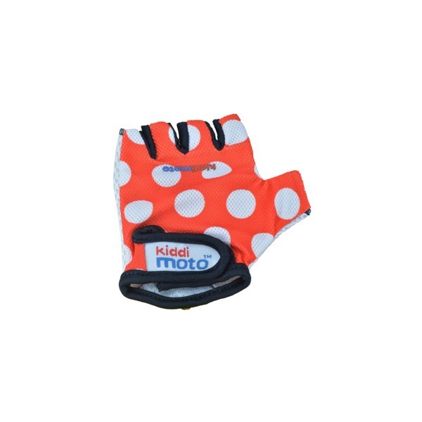 Otroške rokavice Kiddimoto Red Dotty    