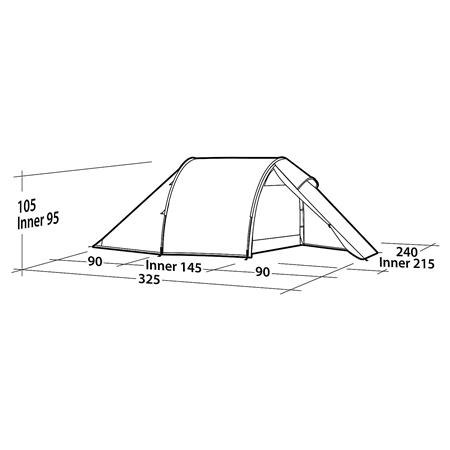 Šotor Easy Camp Vega 300 Compact