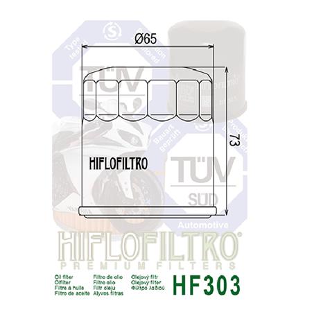 Hiflo oljni filter HF303