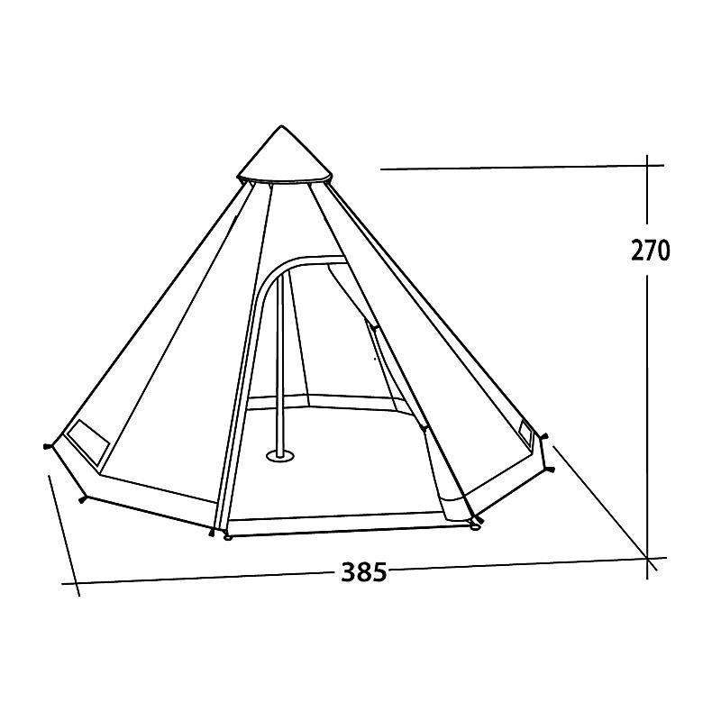 Šotor Easy Camp Moonlight Tipi