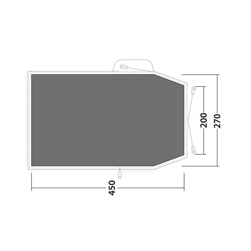 Podloga za pod šotor Outwell Nevada 4P