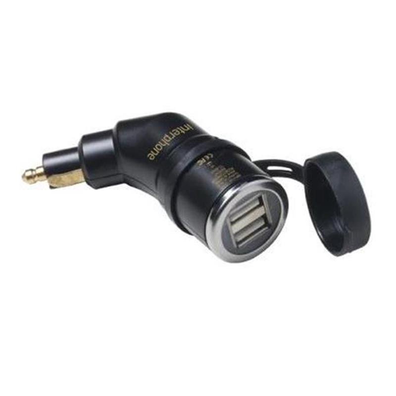 Interphone DIN vtičnica 12V-2USB