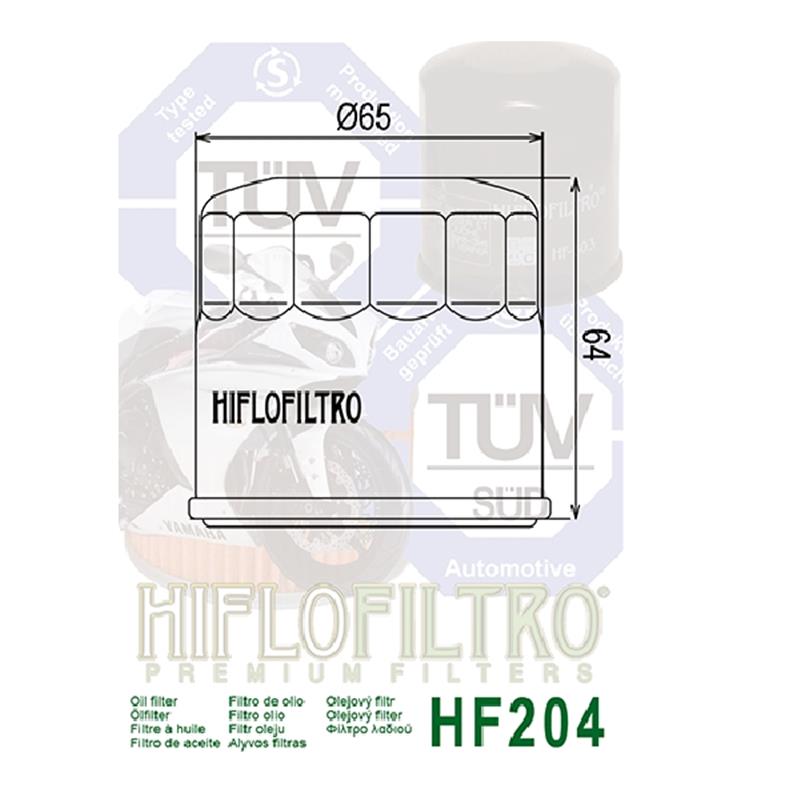 Hiflo oljni filter HF204