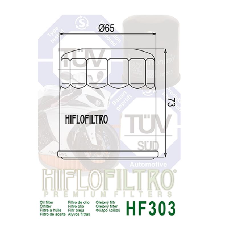 Hiflo oljni filter HF303