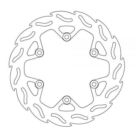 Zavorni disk Fix Flame