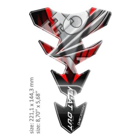 Tank nalepka Print Slim Honda