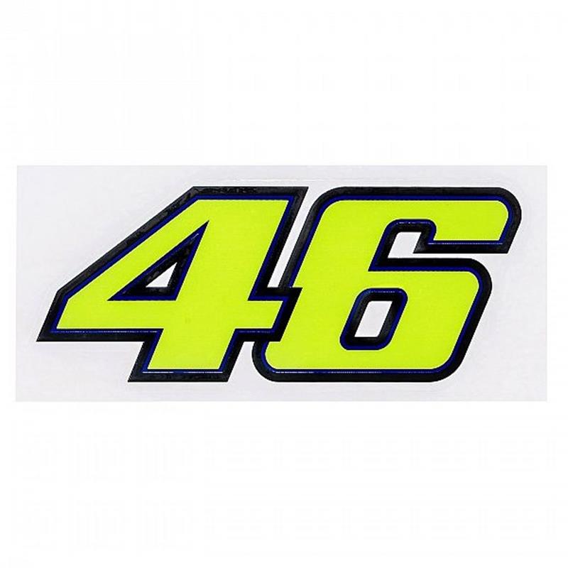 VR46 nalepka 46 15x6 cm